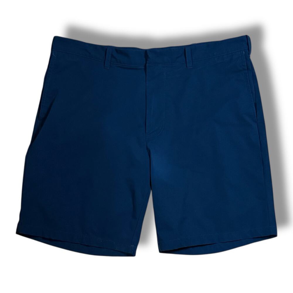 J.Crew Tech Shorts Mens Navy Blue 9â Outdoor Golf Recreation Sz 36